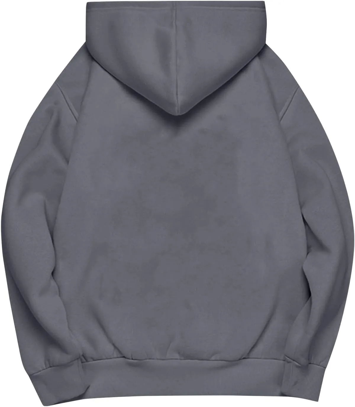 slqdgmryz Oversized Hoodies for Women Trendy Fleece Pullover Pockets Hooded Sweatshirts Preppy Plain Long Sleeve Y2k Hoodie