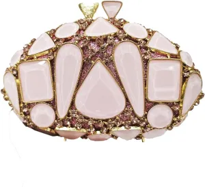 Stones Clutch Women Luxury Crystal Evening Bag Rhinestone Evening Bag for Party and Wedding Unique Evening Bags