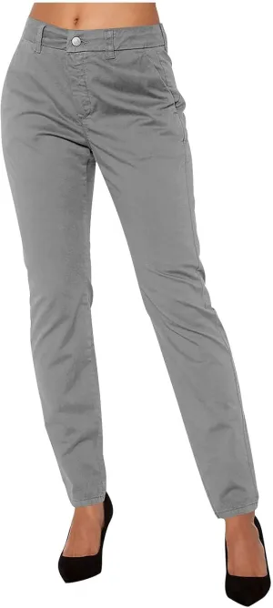 Straight Leg Dress Pants Women's High Waist Business Casual Trousers Slim Fit Dressy Full Length Work Pant with Pocket