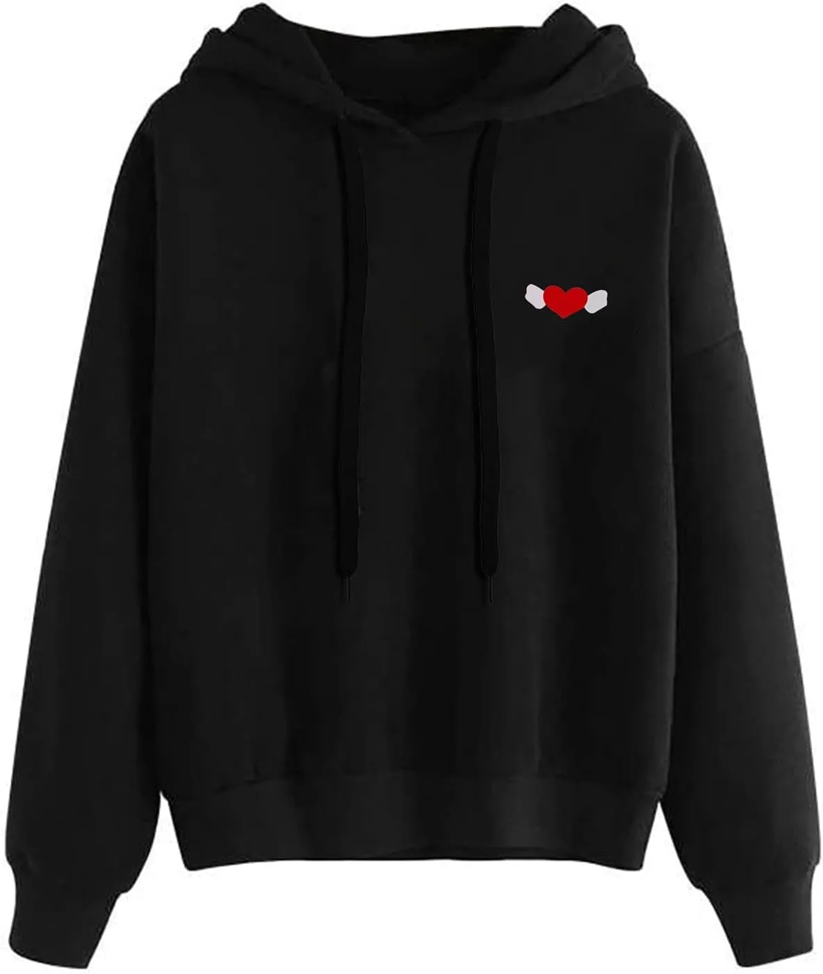 Sweatshirt Casual Printed Long Sleeved Hooded Women's Hoodies Sweatshirts Rose Hoodie Oversized Hoodie Fleece