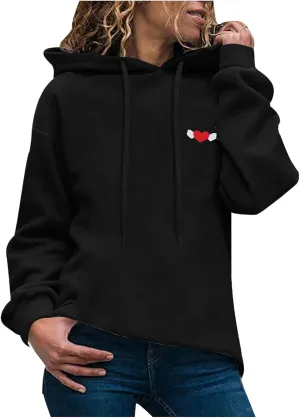 Sweatshirt Casual Printed Long Sleeved Hooded Women's Hoodies Sweatshirts Rose Hoodie Oversized Hoodie Fleece