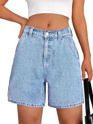 Trendy Queen Womens Jean Shorts Denim Short Jorts Summer Clothes Y2K Cute Fashion Outfits 2025