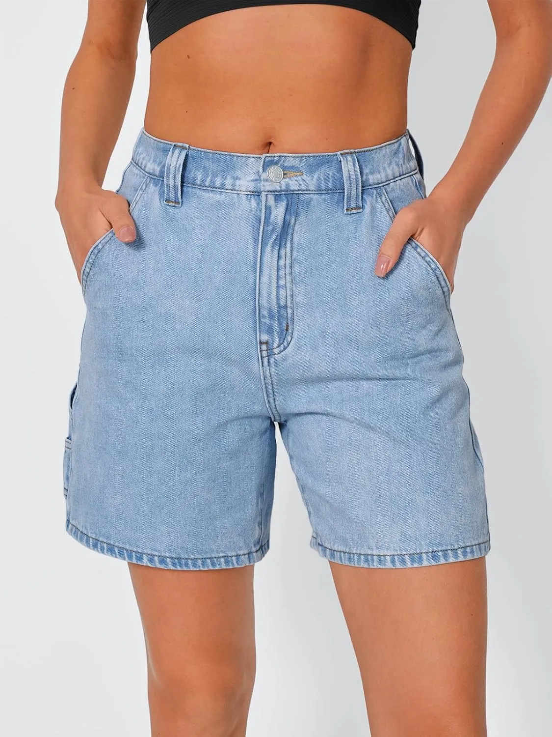 Trendy Queen Womens Jean Shorts Denim Short Jorts Summer Clothes Y2K Cute Fashion Outfits 2025