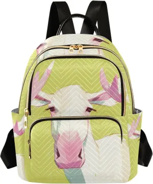 Unique Moose Pastel Color 14 Inch Large Capacity diaper bag backpack fashion shoulder bag for school&nurse