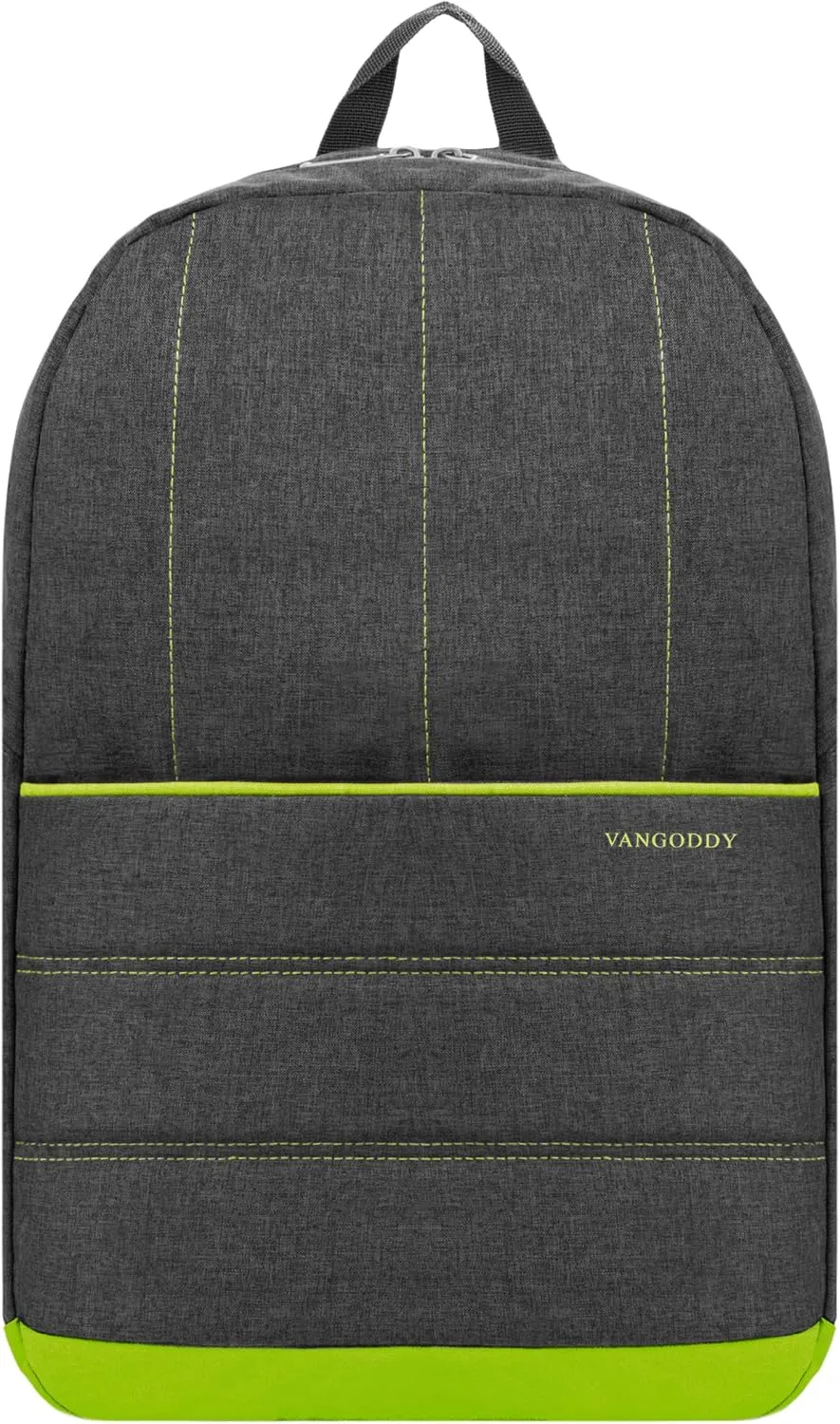 Vangoddy Travel Slim Laptop Backpack 15-inch for MSI Pulse GL66, Stealth 15M Modern, Prestige, Creator 14" 15.6" (Green)