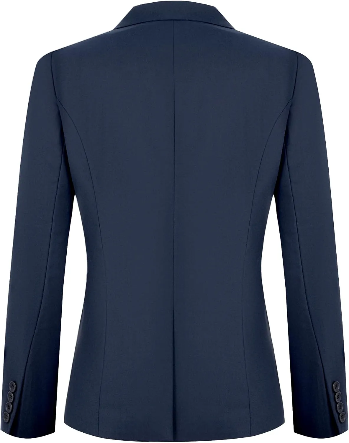 Women's 2 Piece Suit Lady 2 Button Business Work Office Slim Fit Blazer Jacket Pants Set