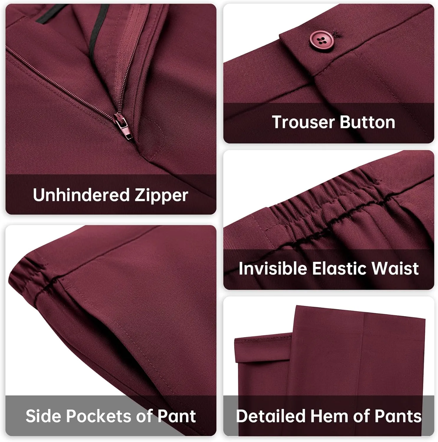 Women's 2 Piece Suit Lady 2 Button Business Work Office Slim Fit Blazer Jacket Pants Set