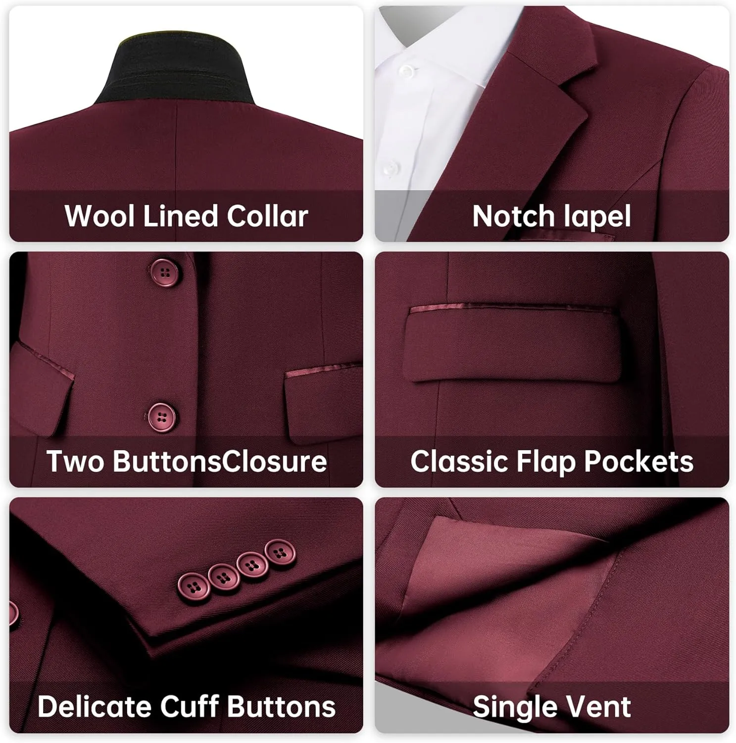 Women's 2 Piece Suit Lady 2 Button Business Work Office Slim Fit Blazer Jacket Pants Set