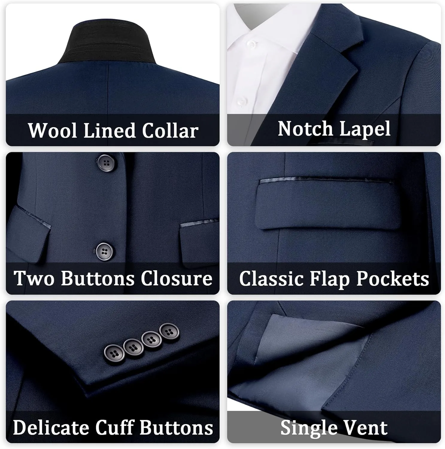 Women's 2 Piece Suit Lady 2 Button Business Work Office Slim Fit Blazer Jacket Pants Set