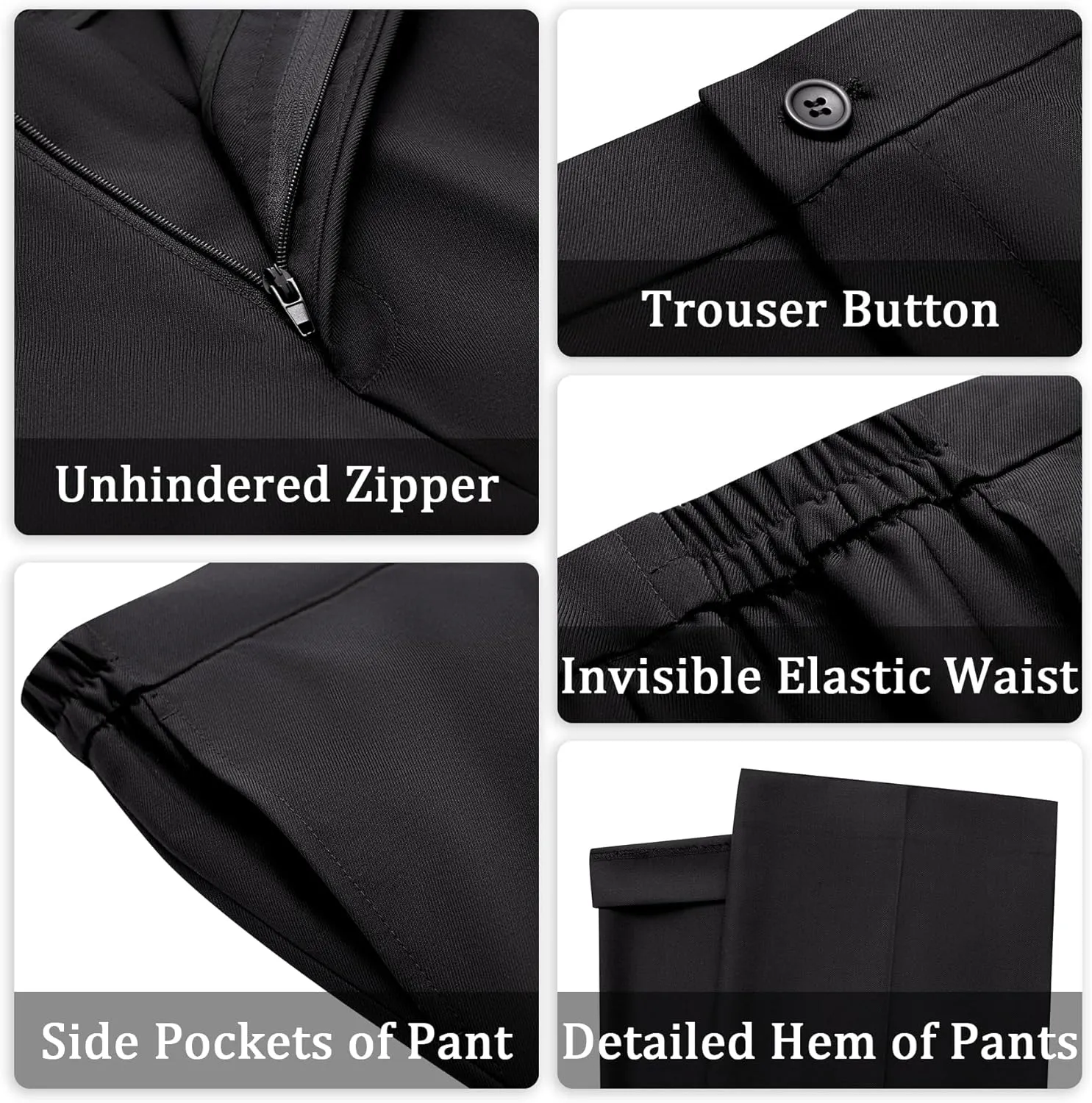 Women's 2 Piece Suit Lady 2 Button Business Work Office Slim Fit Blazer Jacket Pants Set