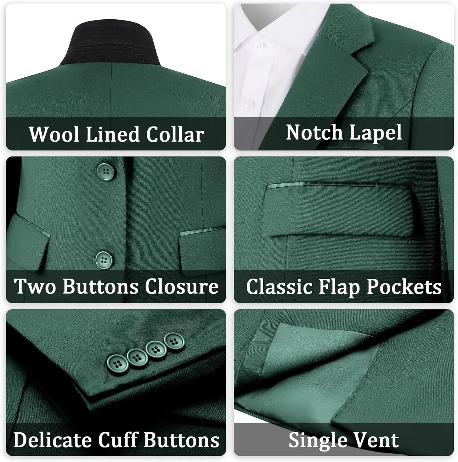 Women's 2 Piece Suit Lady 2 Button Business Work Office Slim Fit Blazer Jacket Pants Set