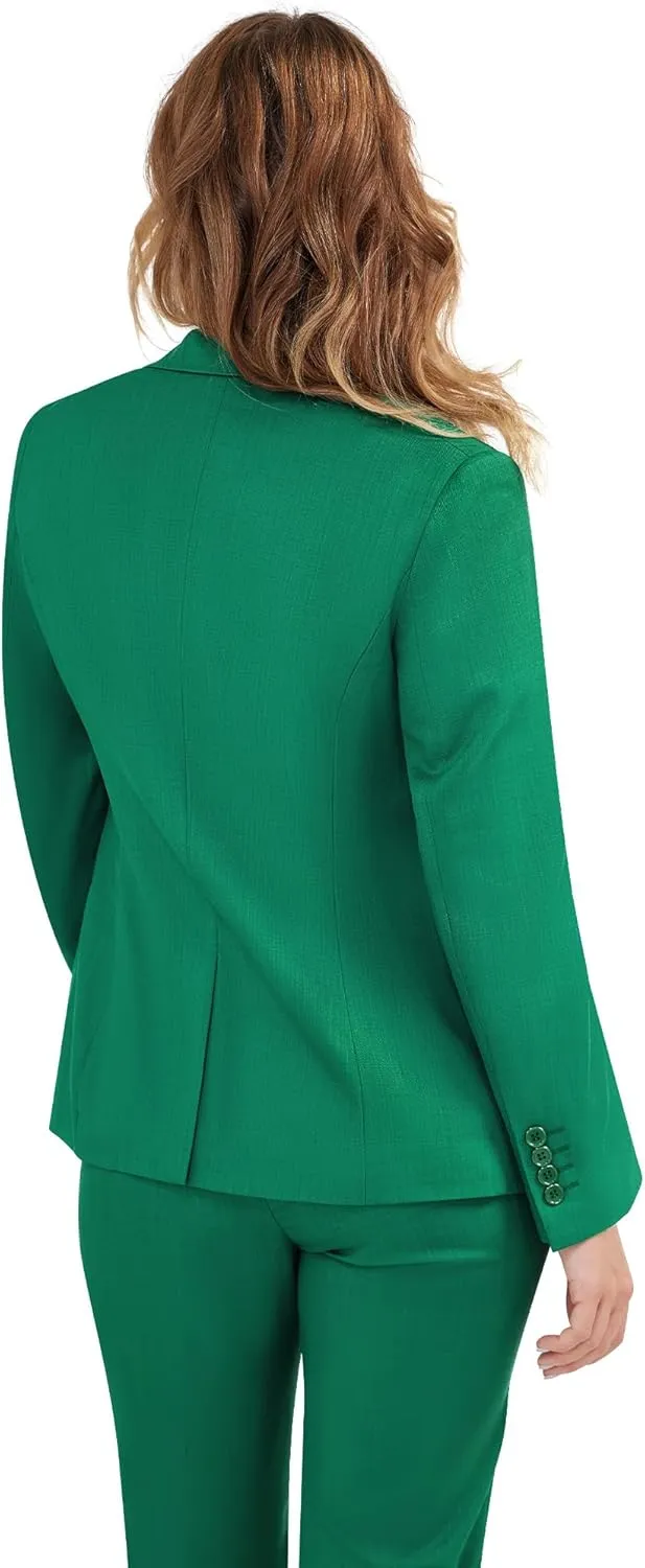 Women's 3 Pieces Suit Lady's 2 Buttons Business Casual Office Outfits Slim Fit Blazer Jacket Vest Pants Set