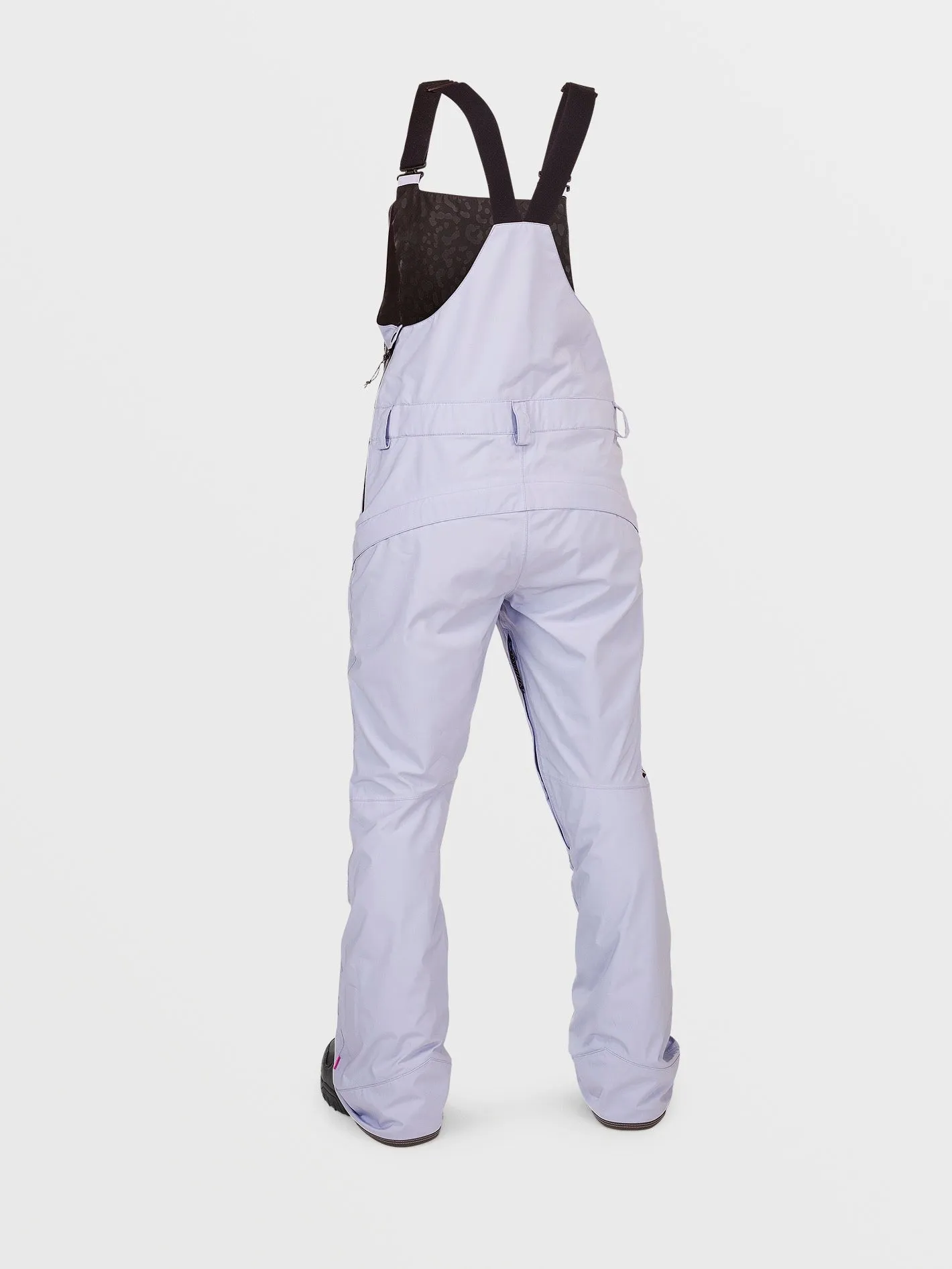 Womens Elm Stretch Gore Bib Overalls - Lilac Ash