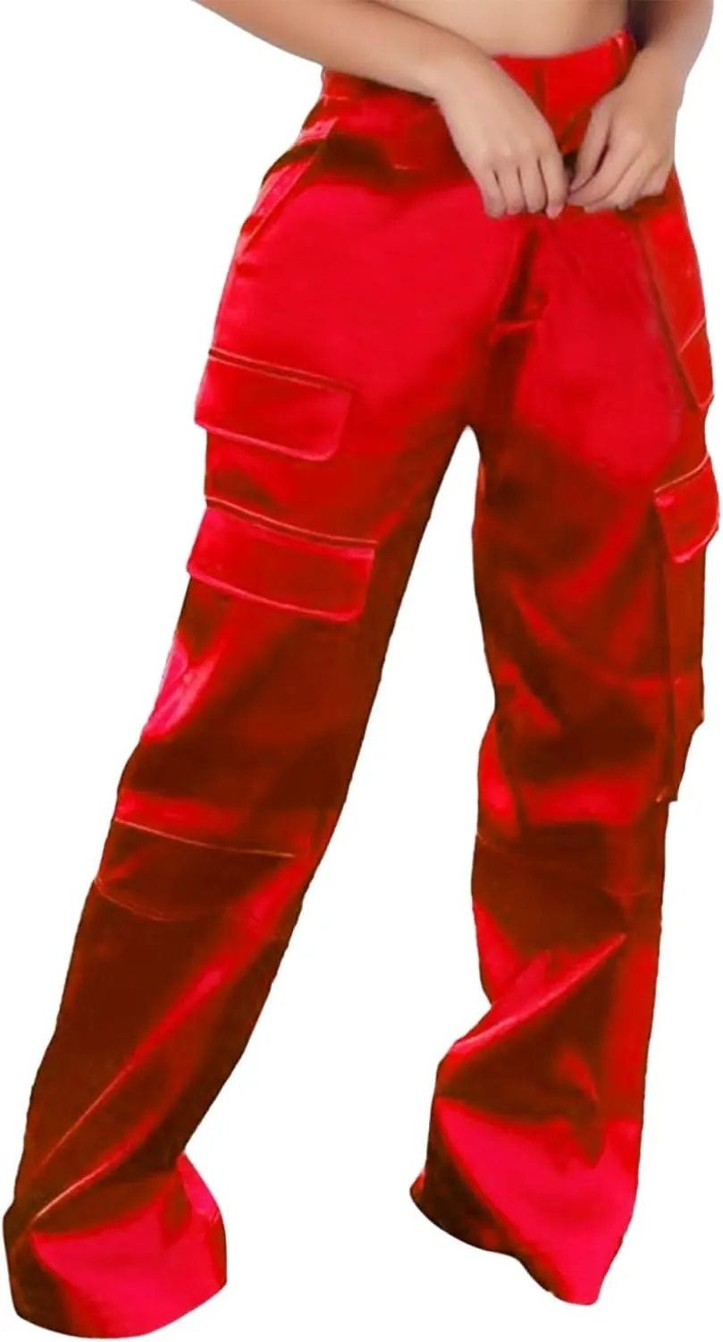 Womens Slacks Plus Size Straight Leg Joggers High Rise Beach Pants Running Pants Loose Tall Pants Workout Trousers