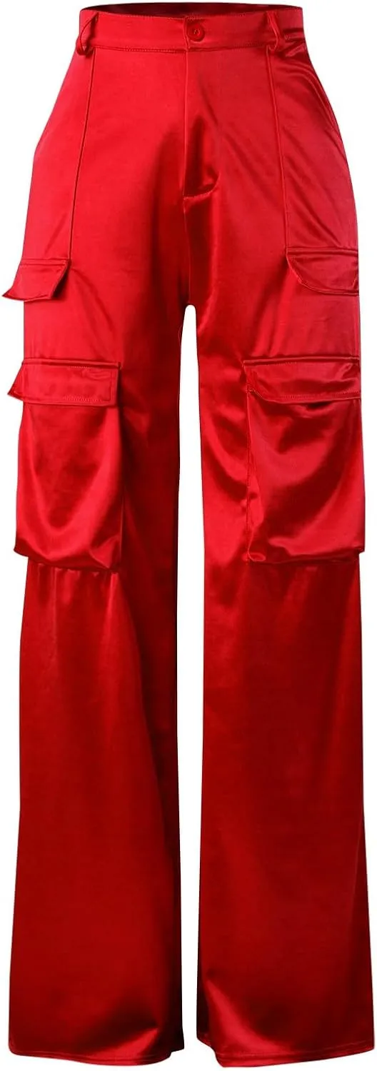 Womens Slacks Plus Size Straight Leg Joggers High Rise Beach Pants Running Pants Loose Tall Pants Workout Trousers