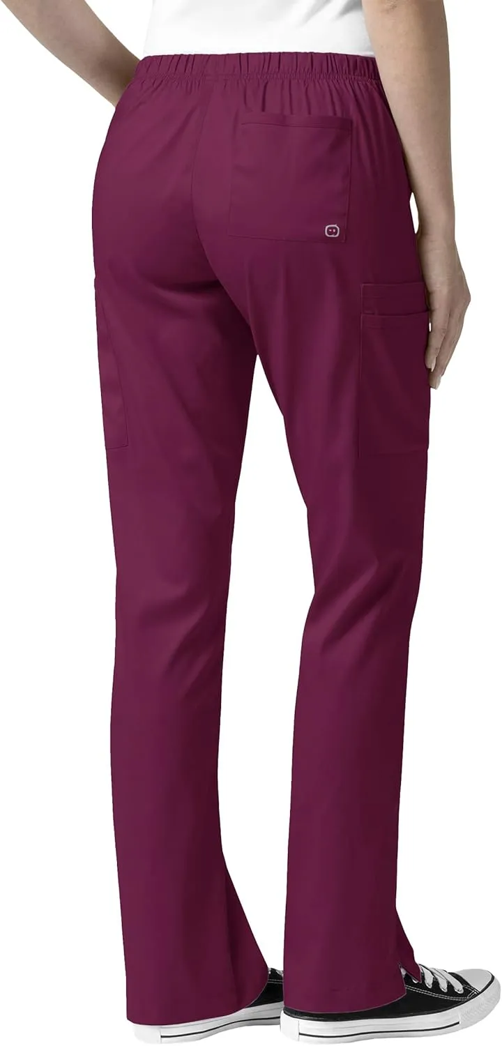 WonderWink Women's Moderate Flare Leg Cargo Pant