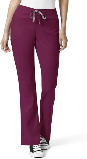 WonderWink Women's Moderate Flare Leg Cargo Pant