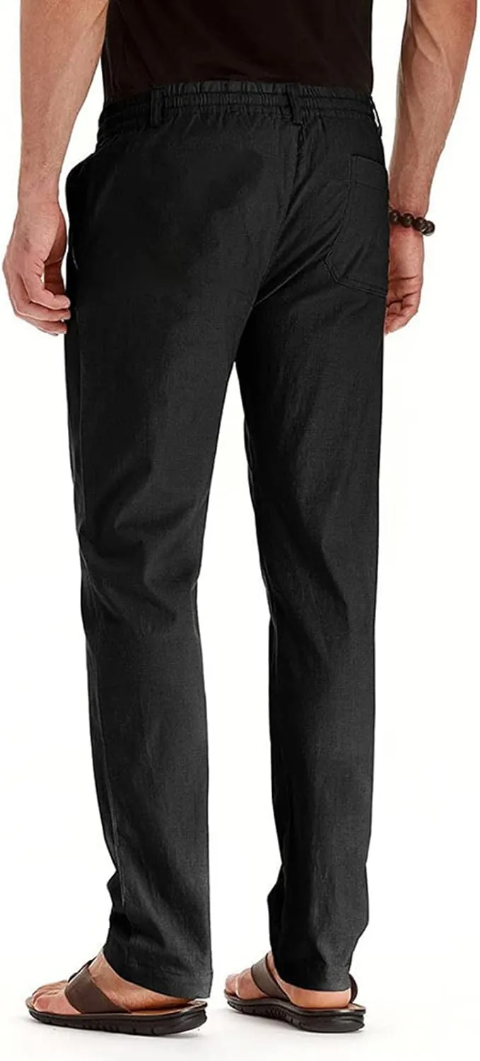 XUETON Mens Business Casual Work Office Work Suit Pants Slim Fit Formal Dress Pants Stretch Flat-Front Chino Golf Pants