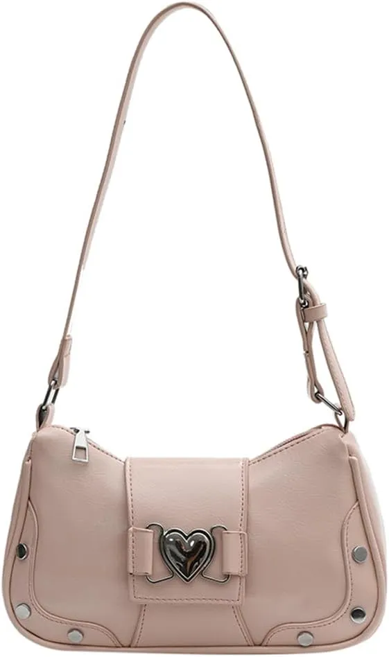 Y2K Underarm Bag Women, Punk Trendy Handbag Girls Gothic Tote Purse Y2K Cool Unique Purse Fashion Girls Handbag